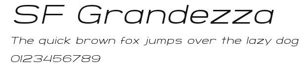 SF Grandezza Preview