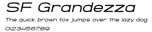 SF Grandezza Preview