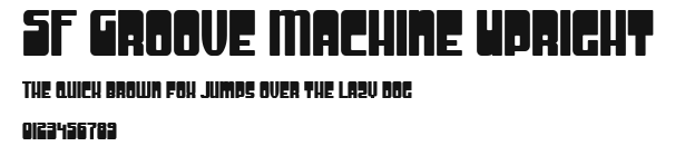 SF Groove Machine Upright Preview