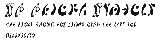 SF Fedora Symbols Preview