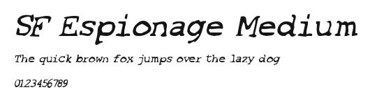 SF Espionage Medium Preview