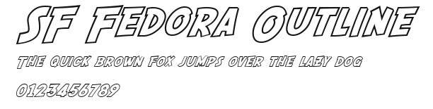 SF Fedora Outline Preview