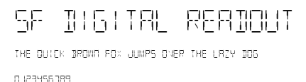 SF Digital Readout Preview