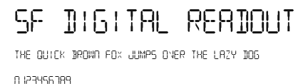SF Digital Readout Preview