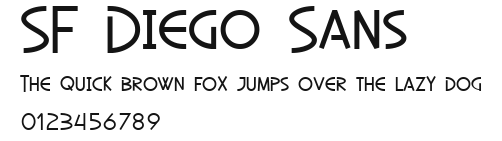SF Diego Sans Preview