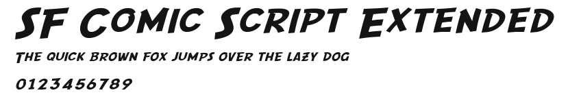 SF Comic Script Extended Preview