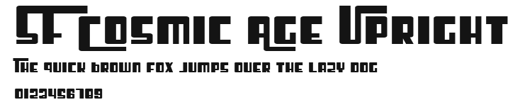 SF Cosmic Age Upright Preview