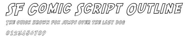 SF Comic Script Outline Preview