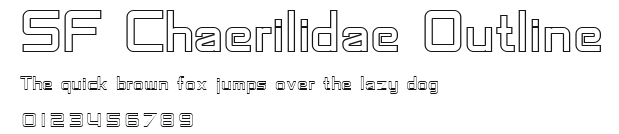 SF Chaerilidae Outline Preview