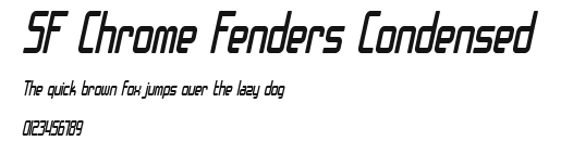 SF Chrome Fenders Condensed Preview