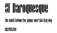 SF Baroquesque Preview