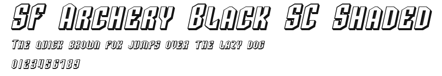 SF Archery Black SC Shaded Preview