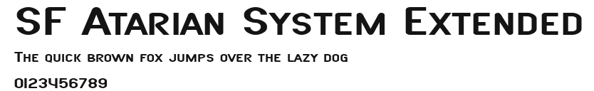 SF Atarian System Extended Preview