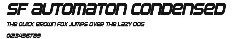 SF Automaton Condensed Preview