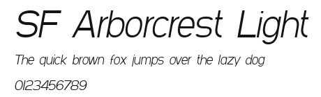 SF Arborcrest Light Preview