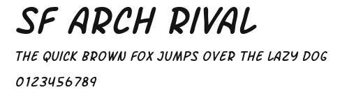 SF Arch Rival Preview