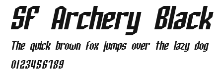 SF Archery Black Preview