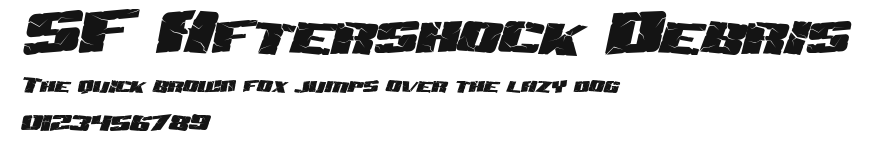 SF Aftershock Debris Preview
