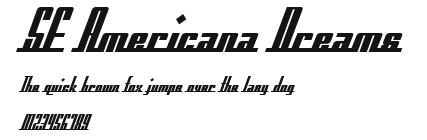 SF Americana Dreams Preview