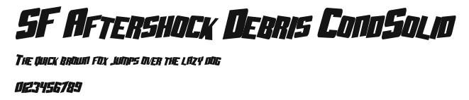 SF Aftershock Debris CondSolid Preview
