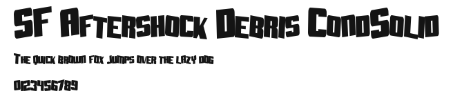 SF Aftershock Debris CondSolid Preview