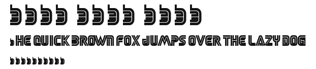 SEGA LOGO FONT Preview