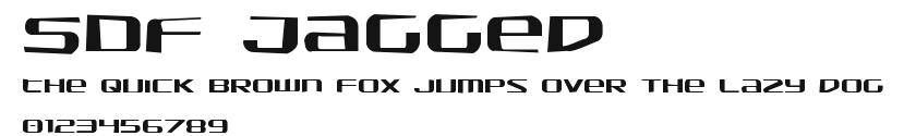 SDF Jagged Preview