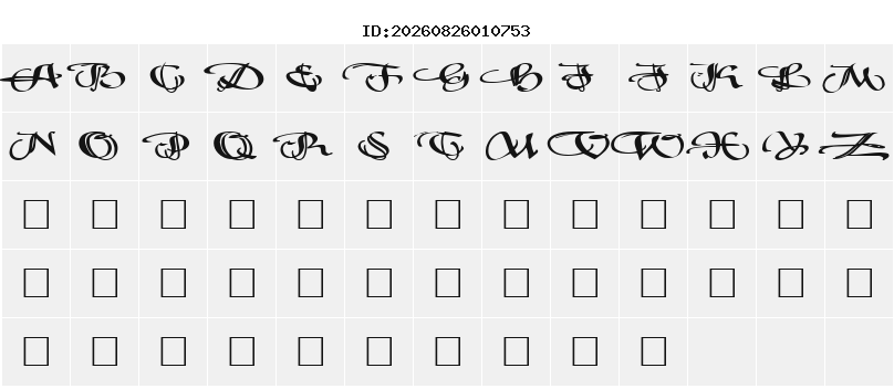 Character Map