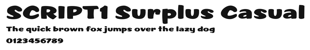 SCRIPT1 Surplus Casual Preview