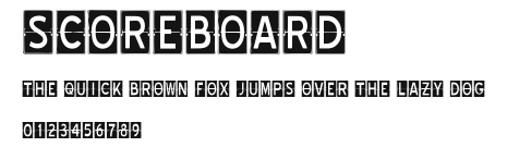 SCOREBOARD Preview