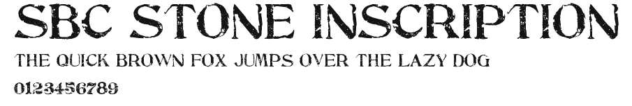 SBC Stone Inscription Preview