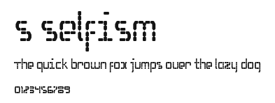 S Selfism Preview