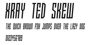 Xray Ted skew Preview