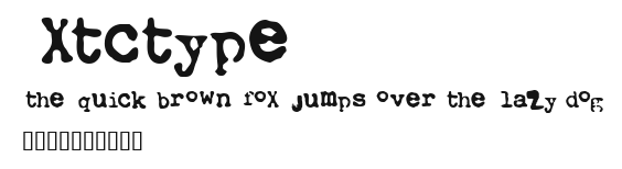 Xtctype Preview