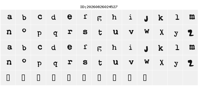 Character Map