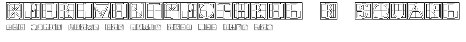 XperimentypoThree-B-Square Preview