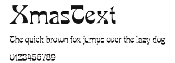 XmasText Preview