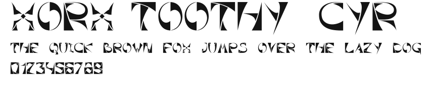 Xorx_Toothy Cyr Preview