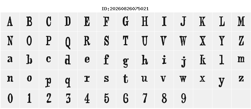 Character Map