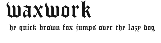 waxwork DEMO Preview