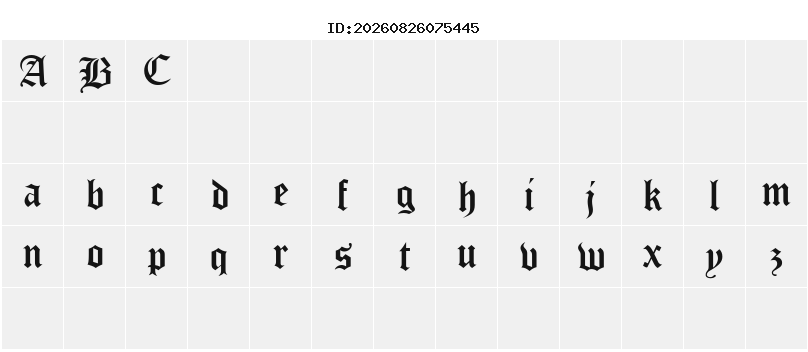 Character Map