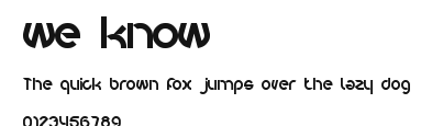 we know Preview