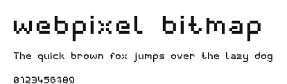 webpixel bitmap Preview