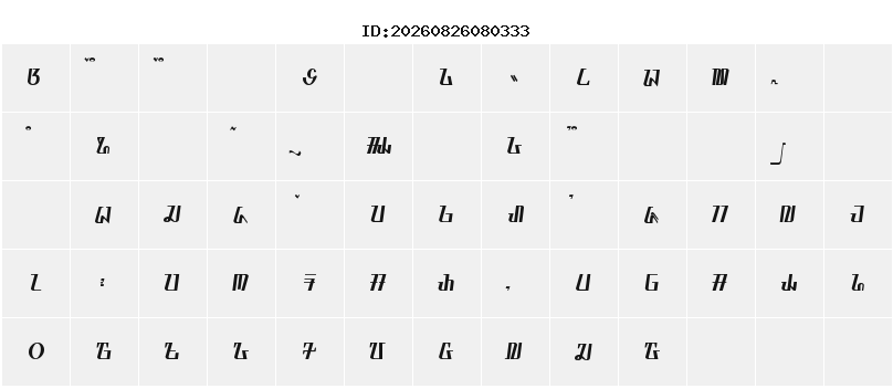 Character Map