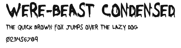 Were-Beast Condensed Preview