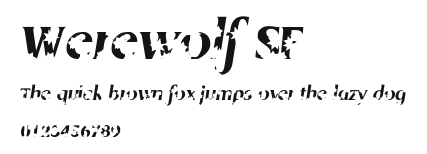 Werewolf SF Preview