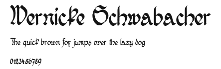 Wernicke Schwabacher Preview