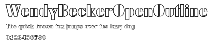 WendyBeckerOpenOutline Preview