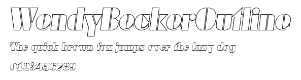 WendyBeckerOutline Preview