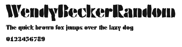 WendyBeckerRandom Preview
